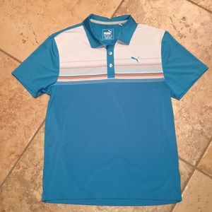 Boys Puma golf shirt